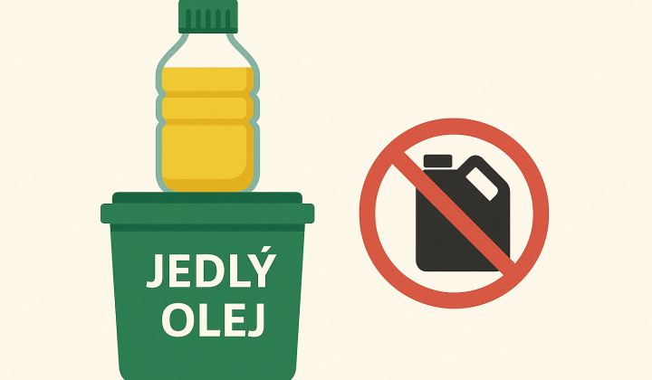 Fotka - Zbierame použité jedlé oleje!