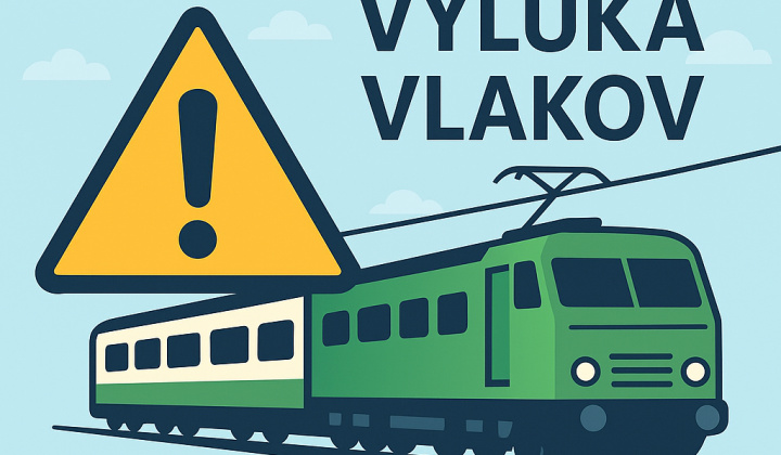 Fotka - Oznam o výluke vlakov